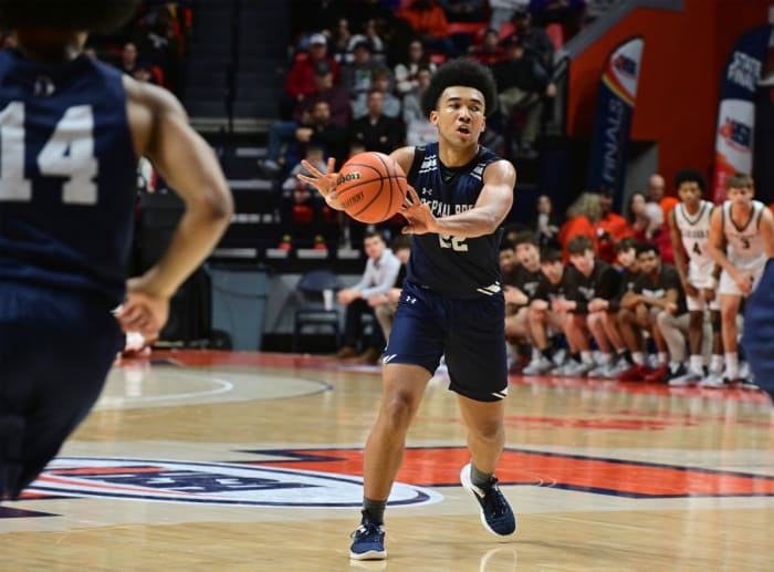 DePaul Prep Mount Carmel Illinois boys basketball March 9 2024 Tim Vizer 26813